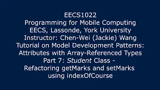 Tutorial Attributes with Array Types 07