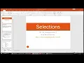 CSE114 Computer Science I Selections
