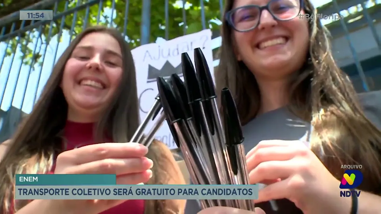 Enem 2023: candidatos de Florianópolis terão transporte gratuito