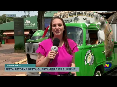 Oktoberfest: festa retorna nesta quarta-feira, em Blumenau