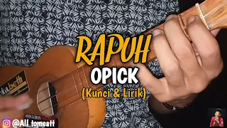 Download Rapuh - OPICK Ukulele Kentrung Senar 3 Cover By All tomcatt MP3