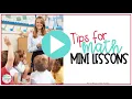 Math Mini Lessons