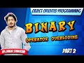 Binary operator overloading in oop c in hindi urdu with examples program cpp