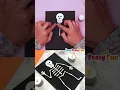 Q-tip Skeleton Craft