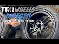 Shipping out Enkei RPF1 Black 18x9 5 on CONTINENTAL DWS06 TIRES CHECK THIS OUT