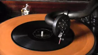 アコーデオン独奏 軍歌集 日の丸音楽部員 小型SPレコード 蓄音機再生 