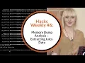 Hacks Weekly Memory Dump Analysis - extracting juicy data