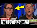 Jessica Tarlov TAKEN OFF SET By Fox Producers After BRUTAL fight with Greg Gutfeld LIVE
