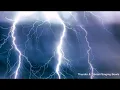 ☯Tibetan Singing Bowls, Healing Nature Meditation Sleep Sounds, Rain Tibetan Bowls Thunderstorm ⛈️🕯️