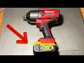 BAUER impact wrench driver using original DEWALT battery
