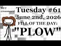 Tuesday 26 DOWNS ONLY CHALLENGE - NYT Crossword with Sam