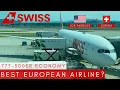 SWISS ECONOMY LOS ANGELES - ZURICH BOEING 777-300ER
