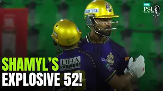 Shamyl Hussain’s 52 Off 24! 4 Sixes in a Stunning PSL Knock | HBL PSL 2026 | MZB1J
