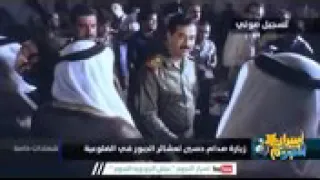 صدام حسين يهدد عشيرة الجبور بسبب شيوخهم 