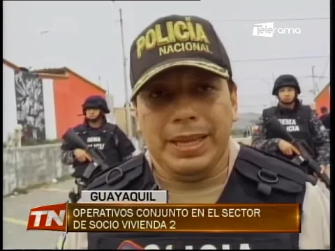 Operativos conjunto en el sector de Socio Vivienda 2