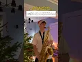 Lagu Rockin’ around the Christmas tree 🎄 sax cover 🎷 #shorts