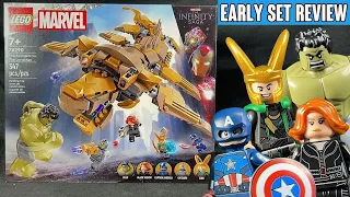 EARLY REVIEW: LEGO Marvel "The Avengers vs The Leviathan" Set 76290