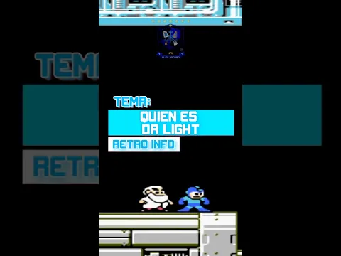 *¿⚡Quién es Dr. Light⚡? - Megaman - NES - Retro Info* | Sir Jacobs