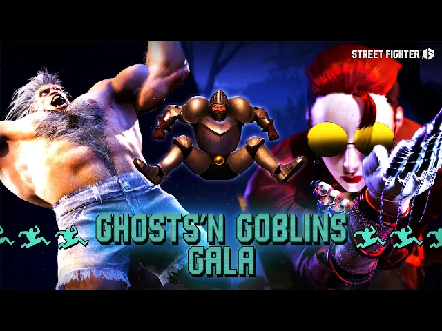 Street Fighter 6 - Ghosts 'n Goblins Gala Fighting Pass