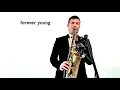 Lagu Forever young (Alphaville) - Alto Sax RMX - free score