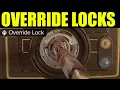 How to override locks in star wars outlaws data spike explained