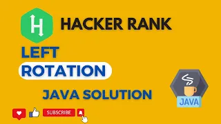 Left Rotation Hacker Rank Solution java