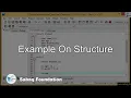 Example on Structure Computer Science Lecture Sabaq pk