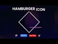 Hamburger icon micro interaction on hover On hover animation CSS Tips Tricks