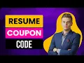 Resume Io Coupon Code - Resume Promo And Discount That Now Work