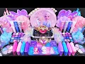 Download Lagu Frozen Galaxy Slime Mixing Random Cute, shiny things into slime #ASMR #slimevideos #slime #엘사슬라임