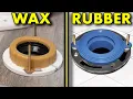 Toilet Wax vs Rubber Which Works Better