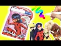Miraculous Ladybug and Cat Noir Imagine Ink Coloring Book with Magic Marker and Dolls