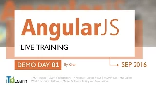 Demo for beginners day 01 Directives and Binding Expressions
