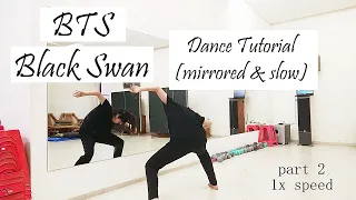 Download BTS (방탄소년단) - 'Black Swan (블랙스완)' Dance Tutorial (Mirrored \u0026 Slow) MP3