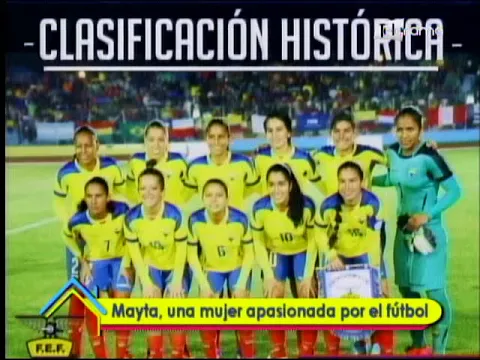Mayta, una mujer apasionada por el fútbol