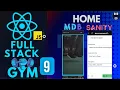 Build A Full Stack Gym in React JavaScript - Home Page