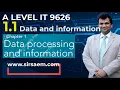 1 1 Data and information -