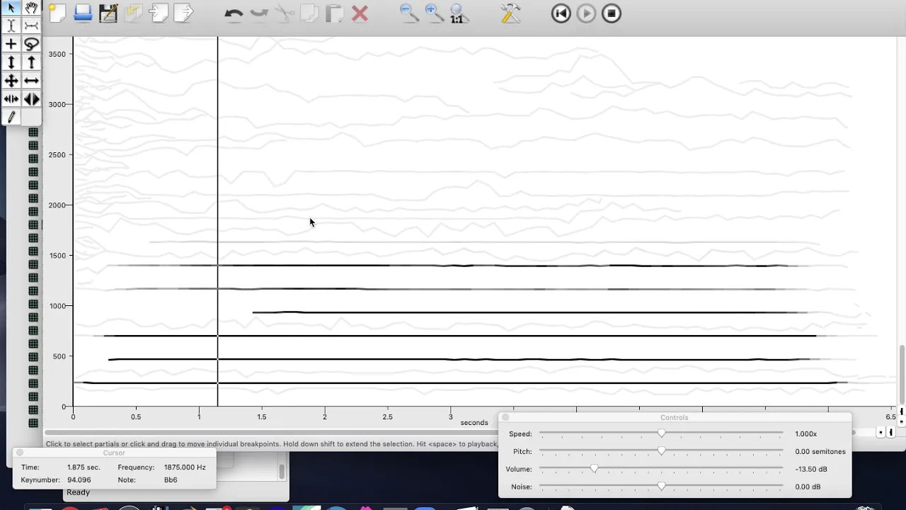 More spectral analysis with SPEAR and OpenMusic