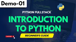 Python FullStack Demo 01 Introduction To Python Beginner s Guide 91 9652532383