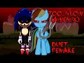FNF | Too Slow (Awemix) | Duet Remake