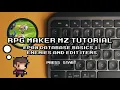 Database Basics 1 How To Make Enemies And Edit Items RPG Maker MZ Tutorial Series Ep08