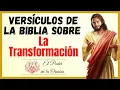 Versiculos de la biblia sobre la Transformacion Que dice la biblia sobre la Transformacion