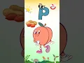 Words that start with p p for Peach p for Peanuts