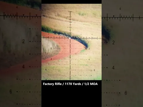 HOWA / Bravo / 6.5 Creedmoor / 1170yards / 6" Target