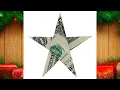 Origami Dollar bill Star John Montroll