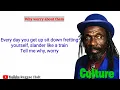 Download Lagu Culture   why worry about them lyrics video