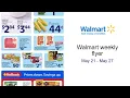 Walmart weekly flyer May 21 - May 27