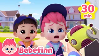Cars, Bikes & Buses! 🚗🚲🛴 | Fun Vehicle Songs for Kids | Bebefinn Nursery Rhymes for Toddlers
