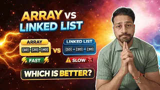 ArrayList vs LinkedList Explained Java DSA Backend Interview Questions