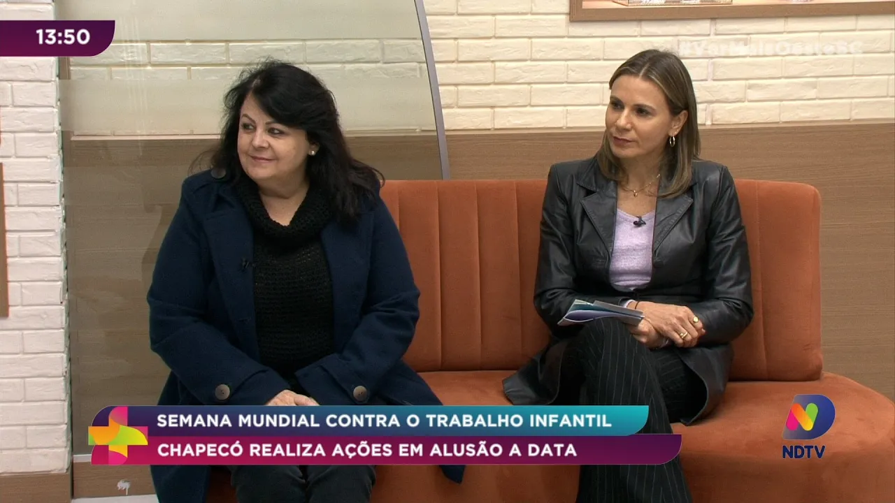 Semana mundial contra o trabalho infantil: Chapecó realiza ações em alusão a data